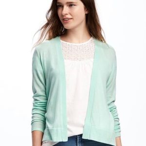 2 for 1!!!! Old Navy Turquoise and Peach Cardigans